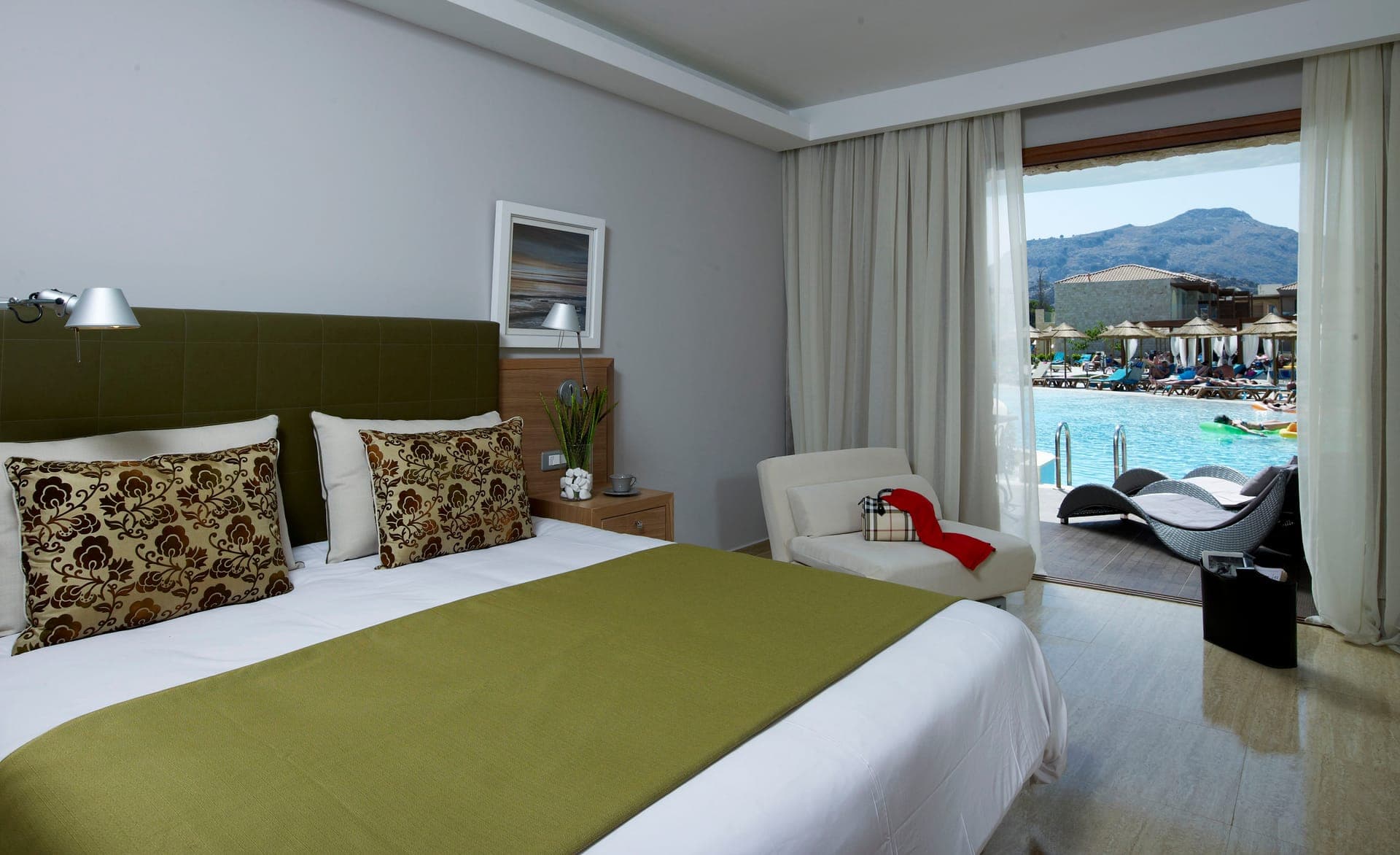 Atlantica Holiday Village Rhodes, Greece -Double Room Swim up Pool View (Relax or Activity Area)