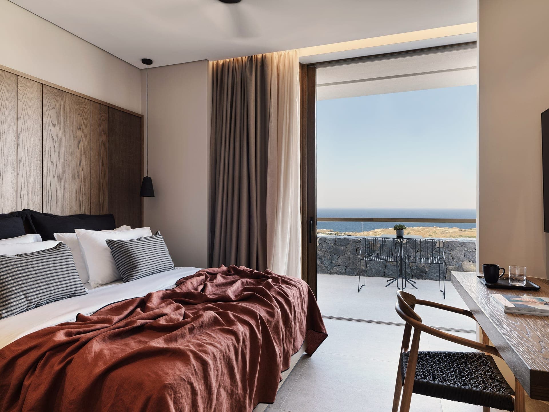 The story-worthy 45 to 55sqm (484-593 sqft) Lava Suite is a marvel of comfort dressed in nature-driven shades of minimalism. The terrace and the outdoor jacuzzi complete a tale of an extraordinary tale.