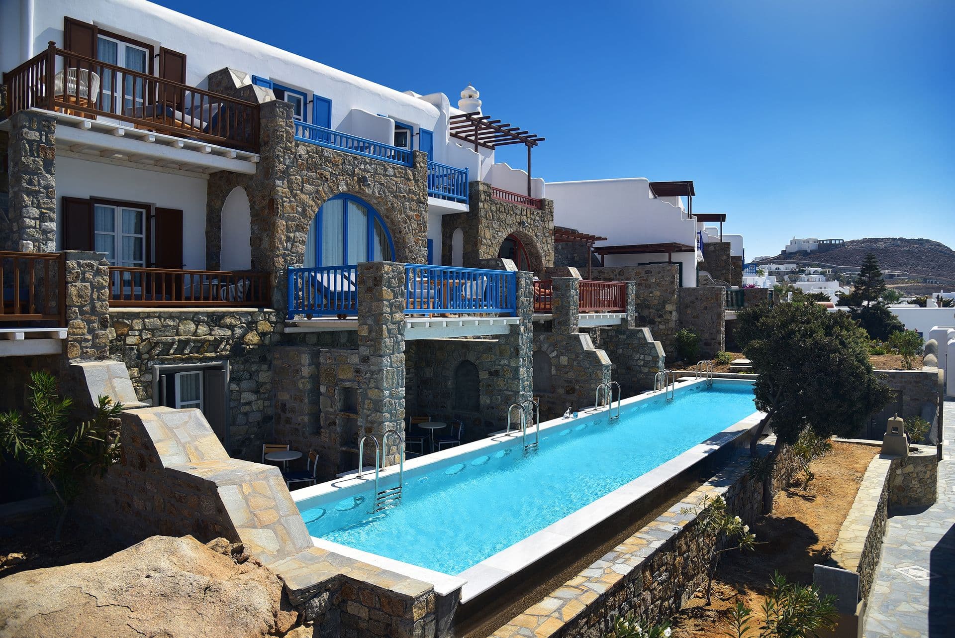 Sharing Private Pool Exterior