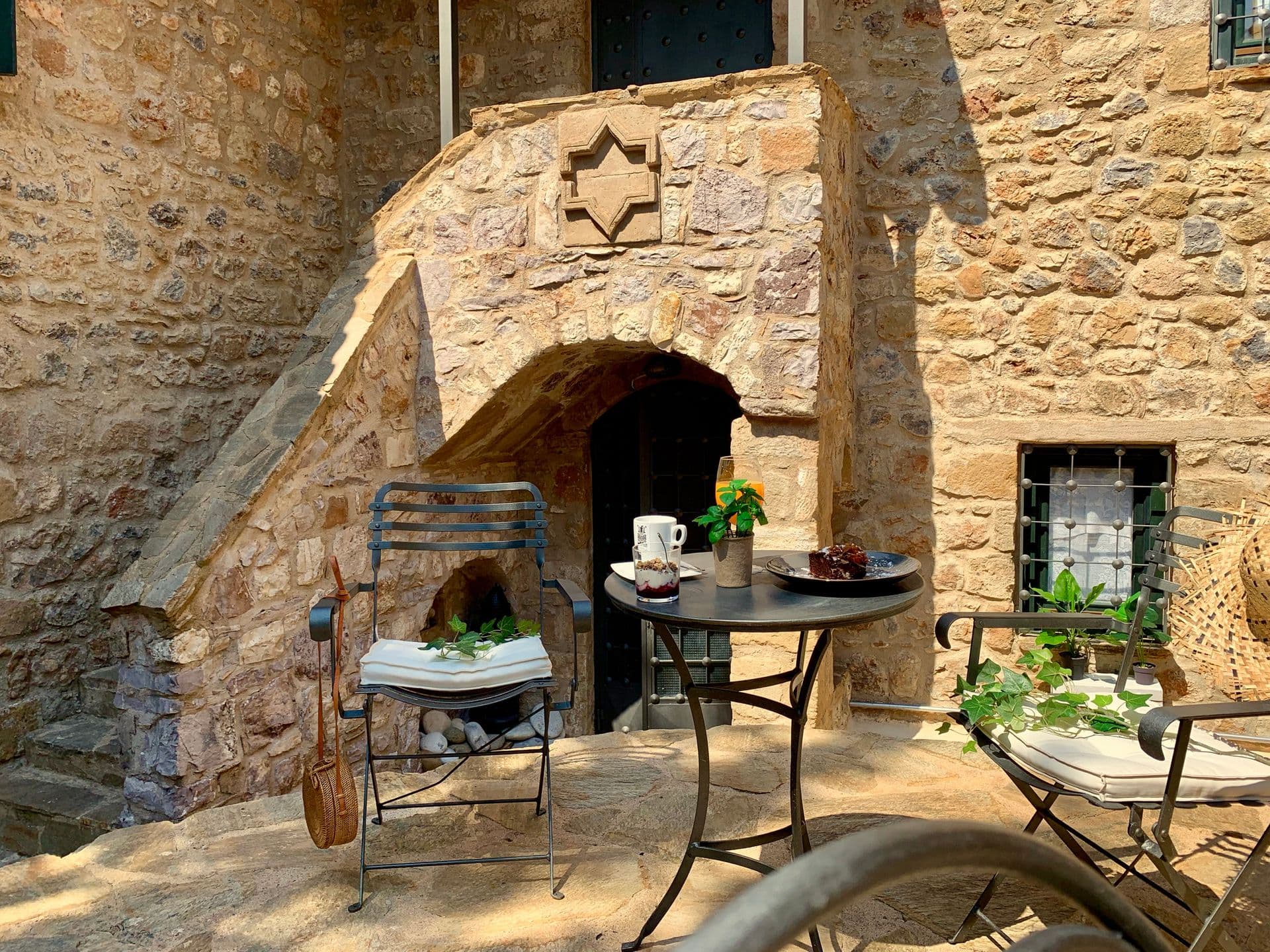 Outside of Oriental Suite , courtyard