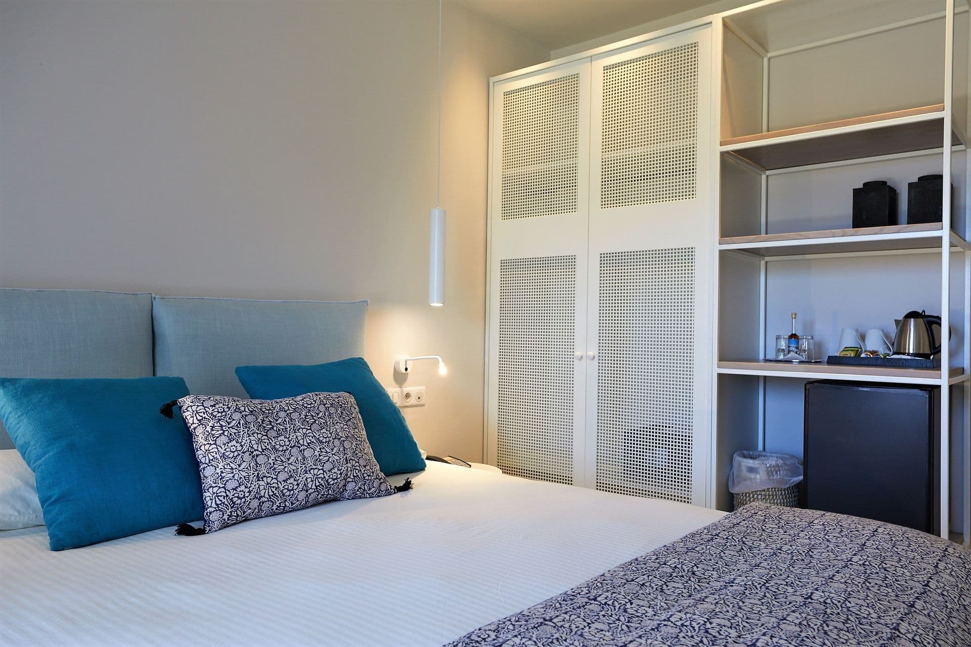 Bedroom and closet